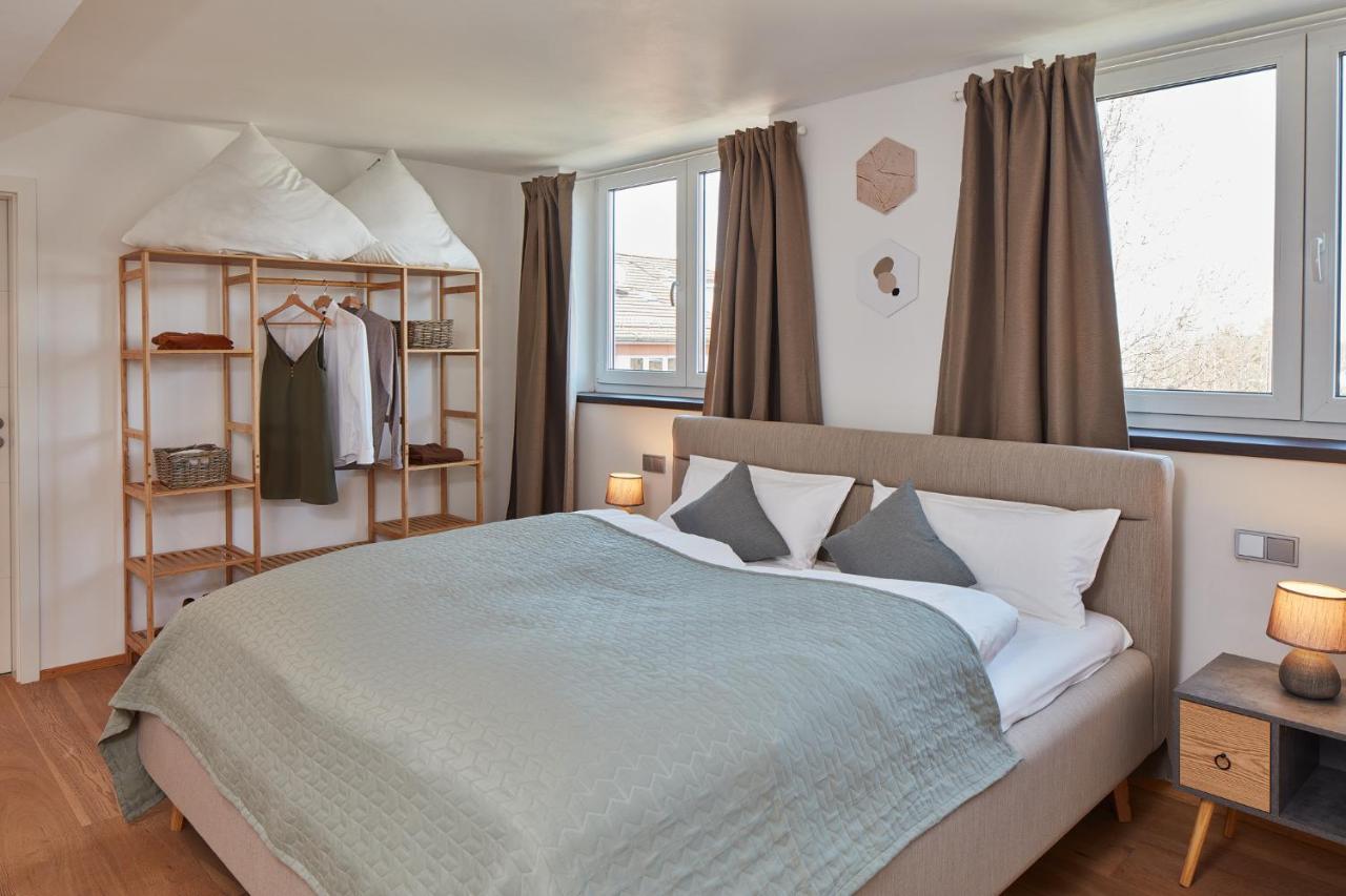 ⸨⸩ Sunset Penthouse: Messe - Siemens - Db - Man ⸨⸩ Apartment Nuremberg Bagian luar foto
